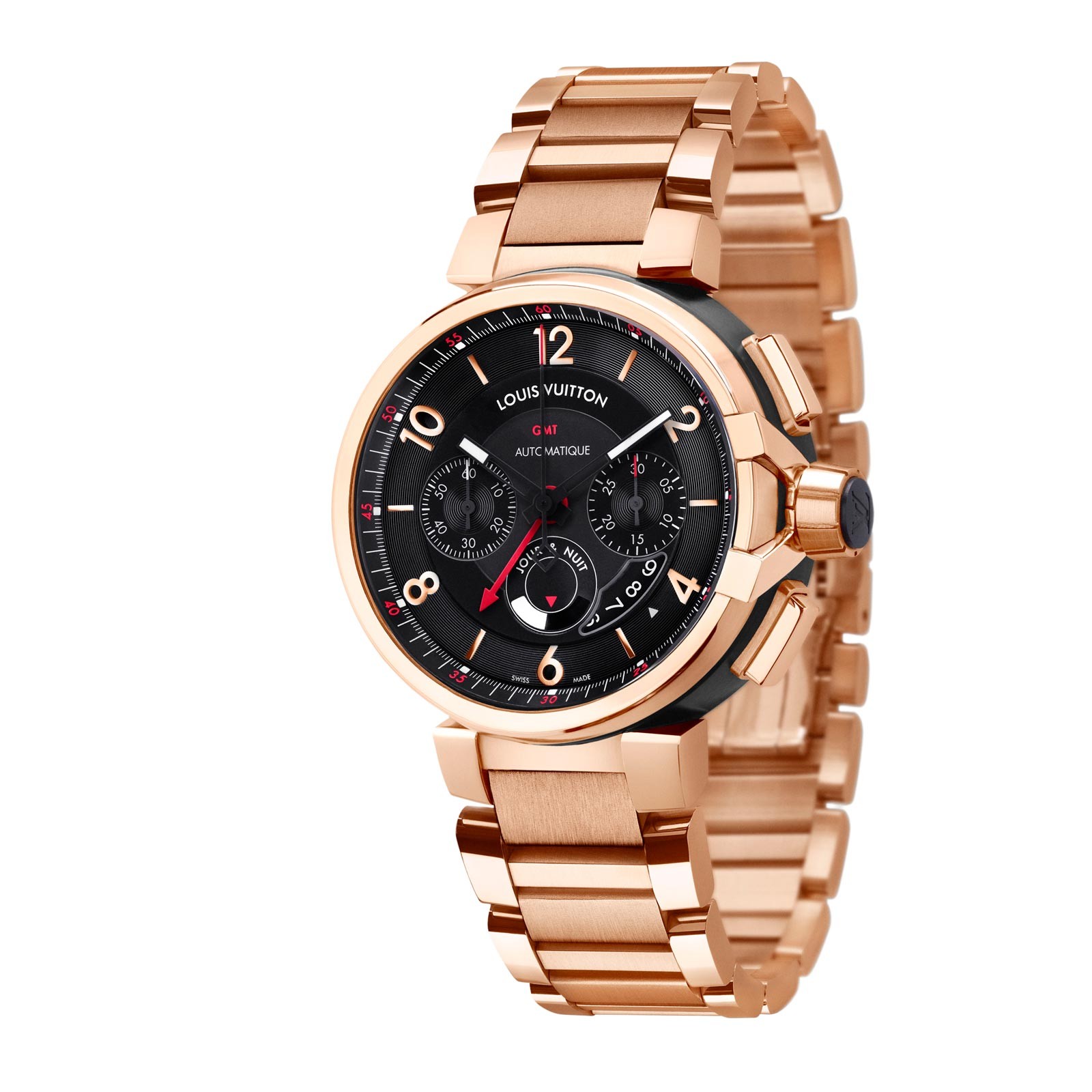 TAMBOUR SPIN TIME JOAILLERIE ROSE GOLD by Louis ()