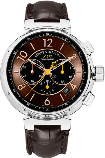 Tambour LV277 Automatic Chronograph watch by Louis Vuitton