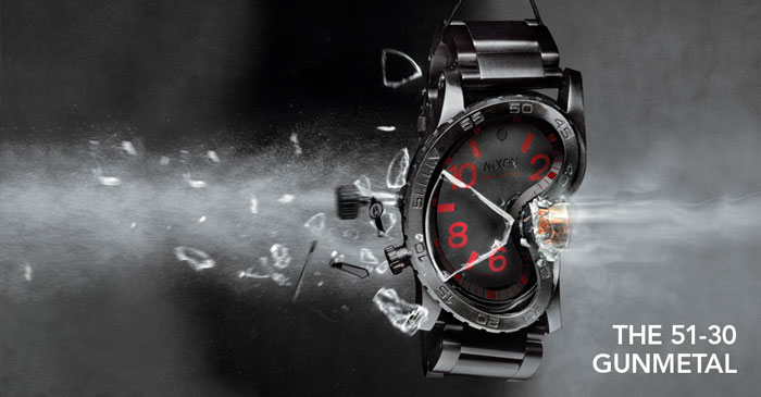 Nixon The 51-30 Gunmetal watch
