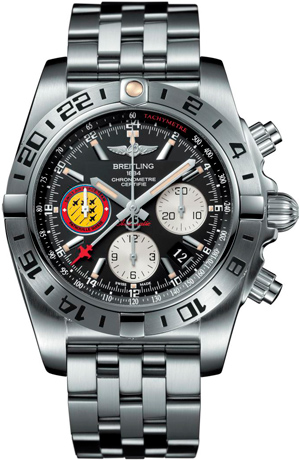 Breitling Chronomat 44 GMT Patrouille Suisse 50th Anniversary watch