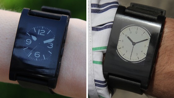 Pebble watches for iPhone and Android-Smartphone