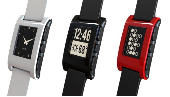 Pebble watches for iPhone and Android-Smartphone