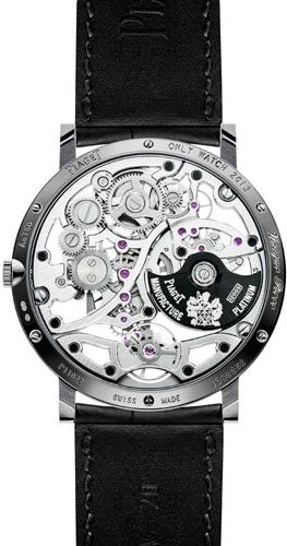 Piaget Altiplano Skeleton 1200S watch caseback