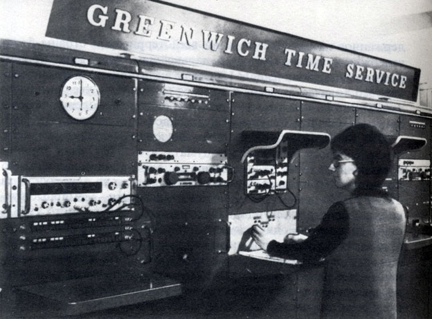 Control panel of time service of Greenwich Observatory