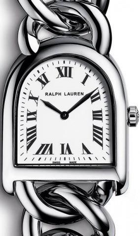 Ralph Lauren Stirrup Steel Link watch