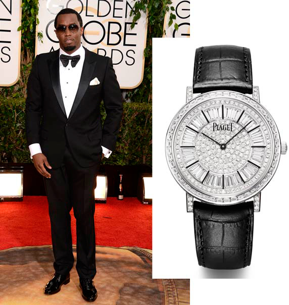 Sean Combs and Piaget Altiplano 41mm watch