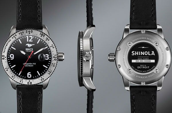 Shinola M50Y to the 50th anniversary of the Mustang