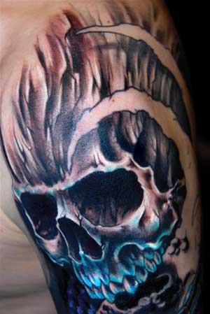 skull's tattoo