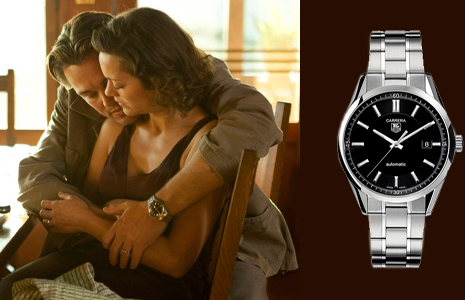 TAG Heuer Carrera WV211B.BA0787 watch in the movie "The Beginning"