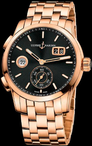 Dual Time Manufacture watch by Ulysse Nardin