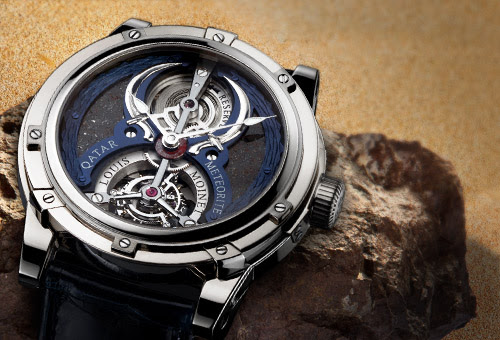 Louis Moinet Qatar Tourbillon watch