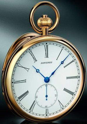 replica of Longines Lépine 180th Anniversary Limited Edition pocket watch