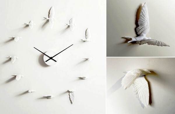 Swallow X Clock by Haoshi Design is ready to "fly"
