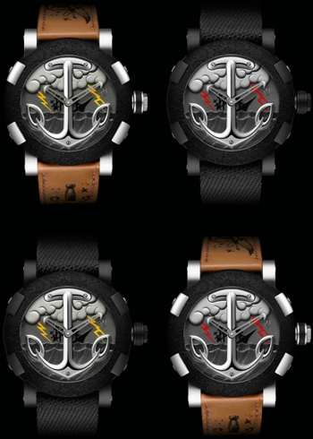 Tattoo-DNA watches by Romain Jerome