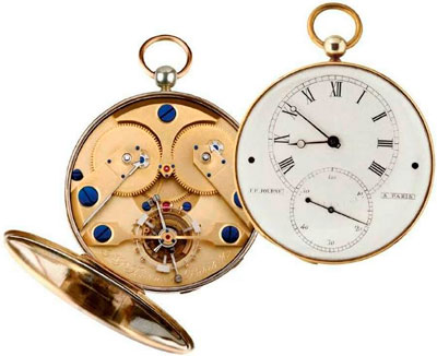 The first pocket watch with a tourbillon by F.P.Journe