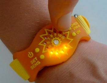 Tan with Sunfriend Timepiece