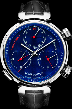 Louis Vuitton Tambour Twin Chrono watch
