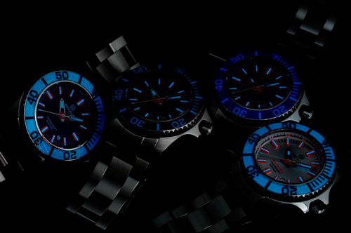 Aqua Expedition watches by Deep Blue