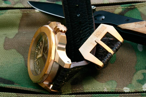 Bronze Officier de Marine watch by Montres-Militaire