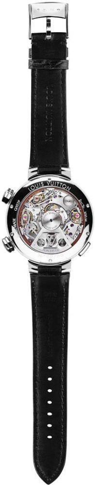 Louis Vuitton Tambour Twin Chrono watch caseback