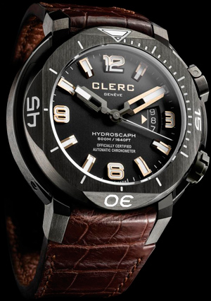 Hydroscaph H1 Chronometer Diver watch by Clerc