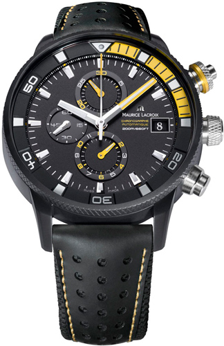 Pontos S Supercharged watch by Maurice Lacroix