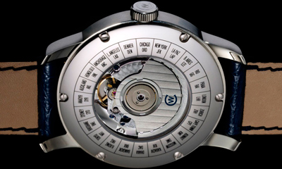 Christopher Ward C900 Worldtimer watch caseback