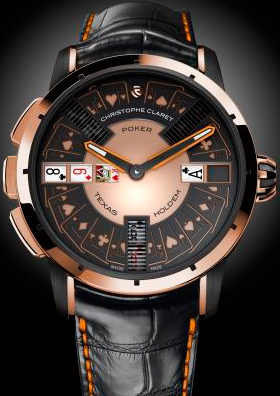 Christophe Claret Poker watch