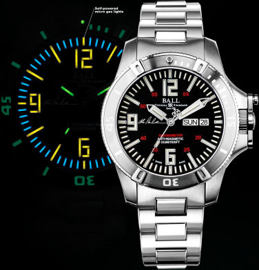 Engineer Hydrocarbon Spacemaster Captain Poindexter watch by Ball