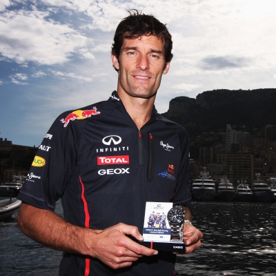 Red Bull Racing driver Mark Webber
