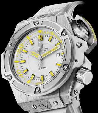 Oceanographic 4000 Cheval Blanc Randheli watch by Hublot