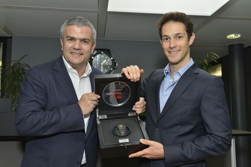 Original New MP-06 SENNA Timepiece by Hublot and a race driver Bruno Senna