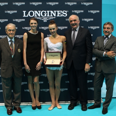 Ukrainian athlete Anna Rizatdinova received Longines Prize "For elegance"