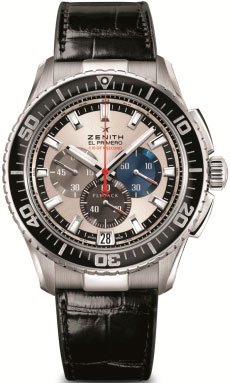 Zenith El Primero Stratos Flyback Striking 10th Tribute to Felix Baumgartner Watch will “jump" from a height of 36,576 feet!