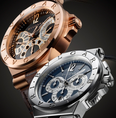 Two Novelties from Diagono Collection by Bulgari