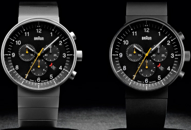 Braun BN0095 watches, which worked on the design experts from Braun Design and Studio Hannes Wettstein AG
