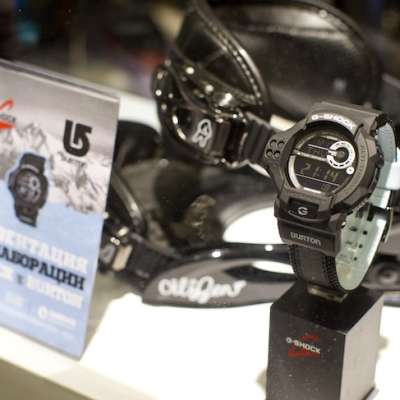 New G-Shock GDF-100BTN-1 Watch by Casio and Burton Snowboards