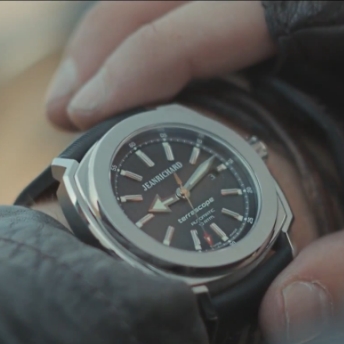 JeanRichard Terrascope Timepiece in the James Blunt Clip