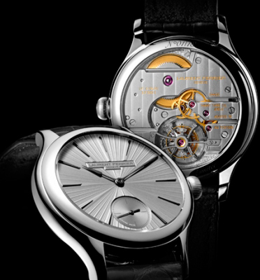 Galet Classic watch in steel by Laurent Ferrier