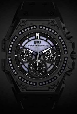 Black Diamond Chronograph watch