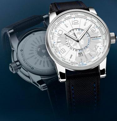 Montblanc TimeWalker World-Time Hemispheres – a watch for travelers!