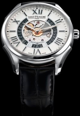Carrousel Timepiece by Saint Honore: a watch with an open dial