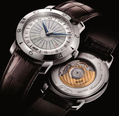 New Heritage Navigator 160th Anniversary Watch in honor of the 160th anniversary of Tissot