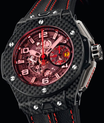 Big Bang Ferrari Red Magic Carbon watch