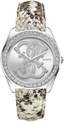 Time to Give watch with animal print by Guess