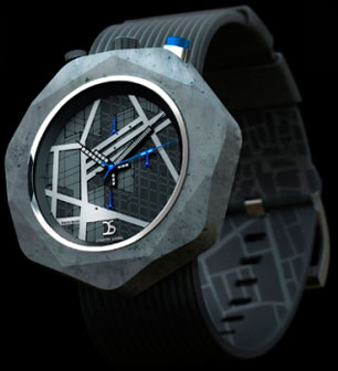 A watch even is made of concrete! Dmitry Samal presents