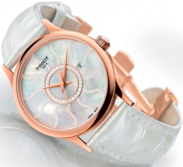 Tissot Rose Dream Gold watch