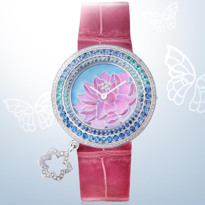 Lotus watch from Charms Extraordinaire collection