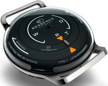 Ressence Type 3 watch caseback