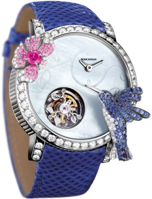 luxurious and refined – Boucheron Hibiscus Tourbillon